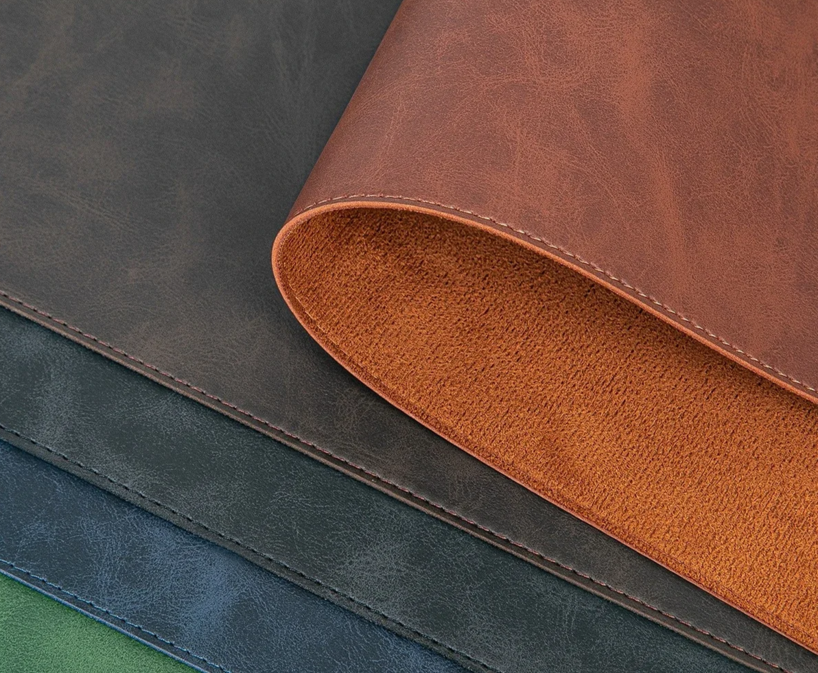 Experience Ultimate Comfort and Precision with Our Waterproof PU Leather Desk Pad - Large Non-Slip Mousepad for Your Computer and Laptop